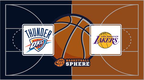 Oklahoma City Thunder vs. Los Angeles Lakers Prediction, Odds.